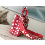 𝐋𝐎𝐔𝐈𝐒𝐕𝐔𝐈𝐓𝐓𝐎𝐍 M21692/48865 Red Pinned White Dot Small Size x Grass Maiden Cooperation Series